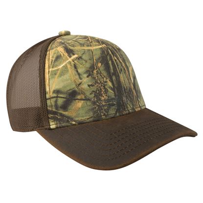 Imagen de SION - GORRA CON MALLA Y AJUSTADOR DE PLÁSTICO, SIN LOGO, CAMUFLAJE C/CAFÉ