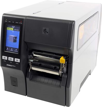 Imagen de ZEBRA - TT PRINTER ZT411 4 203 DPI US C ORD SERIAL USB 10 100 ETHERNET BLUE