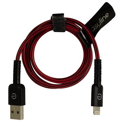 Imagen de PAQ. C/3 - PERFECT CHOICE - CABLE USB A A LIGHTNING 1M .