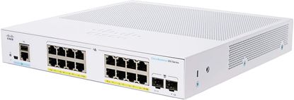 Imagen de CISCO - CBS350 MANAGED 16-PORT GE POE 2 X1G SFP