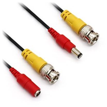 Imagen de PAQ. C/2 - DATA COMPONENTS - CABLE CCTV VIDEO Y PODER 15MTS BOLSA ECOLOGICA