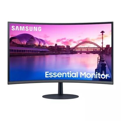Imagen de SAMSUNG - MONITOR SAMSUNG CURVO 27 FHD NEGRO C/ BOCINAS FHD/VGA/HDMI/DP
