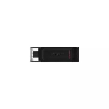 Imagen de PAQ. C/2 - KINGSTON - USB-C MEMORIA KINGSTON 128GB USB-C 3.2 GEN 1 DATATRAVELER 70