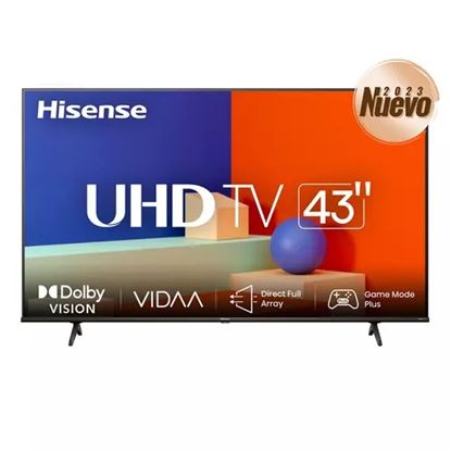Imagen de HISENSE - TV LED 43IN HISENSE SMART 4K UHD 2 A GTIA VIDAA