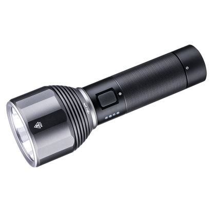 Imagen de NEXTOOL - LINTERNA DE LUZ LED CON CARGADOR USB TIPO C, 2000 LÚMENES, RESISTENTE A LLUVIA Y SALPICADURAS IPX7, 16.4CM