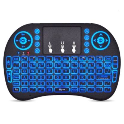 Imagen de DATA COMPONENTS - TECLADO MINI INALAMBRICO ILUMIN ADO RECARGABABLE BROBOTIX