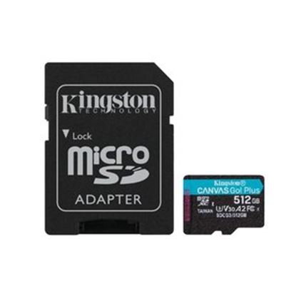 Imagen de KINGSTON - MICRO SDXC MEMORIA KINGSTON 512GB CANVAS GO PLUS A2 U3 V30 CARD