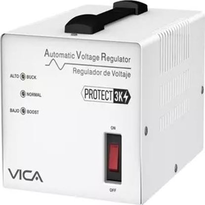 Imagen de VICA - REGULADOR VICA 3000VA/1800W 4 NEMA 5-15P PROTECCION LINEA BLANCA