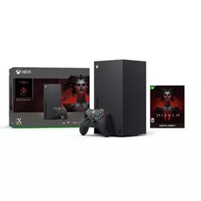 Imagen de MICROSOFT - CONSOLE XBOX SERIES X 1TB PAQUETE DIABLO IV CAJA MALTRATADA