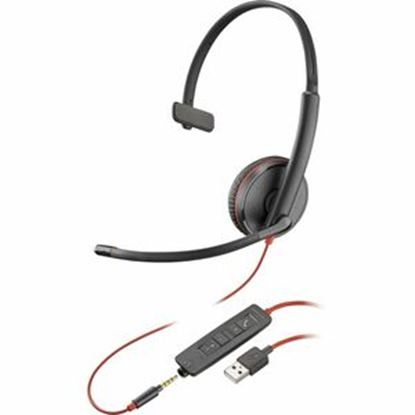 Imagen de HEWLETT PACKARD - POLY BLACKWIRE 3215 MONAURAL USB-A HEADSET