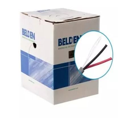 Imagen de BELDEN - CABLE PARA SEGURIDAD Y SONIDO B ELDEN GRIS 2C 18AWG