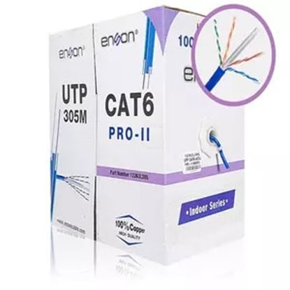 Imagen de BELDEN - CABLE UTP CAT6 ENSON SERIE PRO II 305 METROS COLOR AZUL