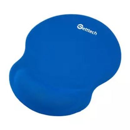 Imagen de PAQ. C/3 - QIAN - MOUSEPAD DE GEL GETTTECH CON RE POSAMU ECAS COLOR AZUL