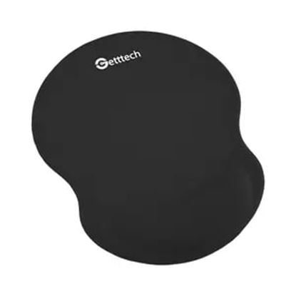 Imagen de PAQ. C/3 - QIAN - MOUSEPAD DE GEL GETTTECH CON RE POSAMUNECAS COLOR NEGRO