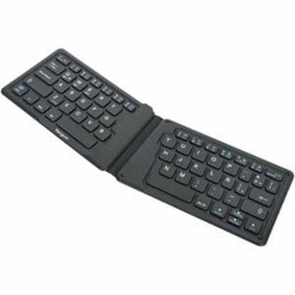 Imagen de TARGUS - TECLADO TARGUS ANTIMICROBIAL BLUETOOTH PLEGABLE ERGONOMICO NEGRO