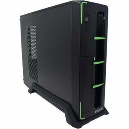 Imagen de NACEB - GABINETE SLIM ARUBA C/FUENTE 60 0W MINI-ATX BAHIAS SSD 2.5 HDD 3.5