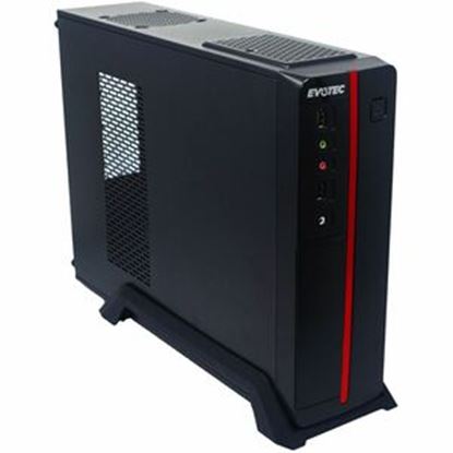 Imagen de NACEB - GABINETE SLIM VIENA C/FUENTE 60 0W MINI-ATX BAHIAS SSD 2.5 HDD 3.5