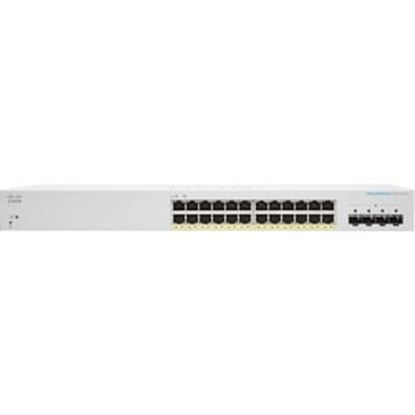 Imagen de CISCO - CBS220 SMART 24-PORT GE FULL P OE 4X1G SFP