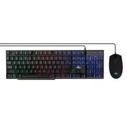 Imagen de QIAN - KIT GAMING YEYIAN PHOENIX MOUSE Y TECLADO LED ALAMBRICO USB