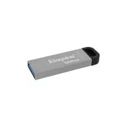 Imagen de PAQ. C/2 - KINGSTON - USB 3.2 MEMORIA KINGSTON 128GB DATATRAVELER KYSON METALICA