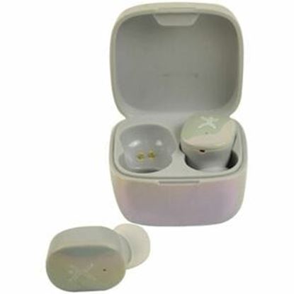 Imagen de PAQ. C/2 - PERFECT CHOICE - AUDIFONOS TWS BRILLANTES PEARL GRIS