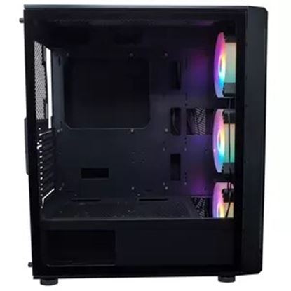 Imagen de NACEB - GABINETE EVOTEC 1021 CISTAL TEMPAD MIDTOWER ATX USB 3.0 S/N FUE