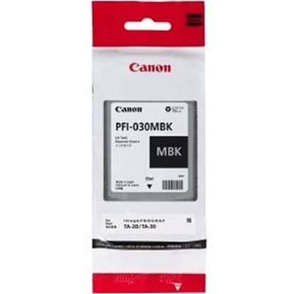 Imagen de CANON - CARTUCHO INKJET PFI-030 MBK MATTE NEGRO 55ML P TA20 TA30