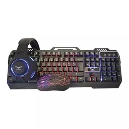 Imagen de NACEB - KIT GAMER 4 EN 1 TECLADO/MOUSE HEADSET/MOUSEPAD