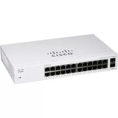 Imagen de CISCO - CBS110 UNMANAGED 24-PORT GE 2X 1G SFP SHARED