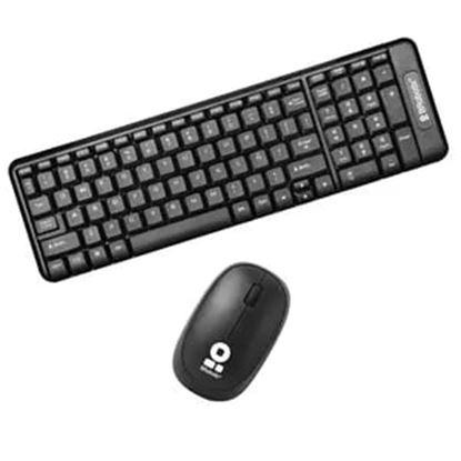Imagen de DATA COMPONENTS - KIT DE TECLADO Y MOUSE INALAMBR ICO MULTIMEDIA COLOR NEGRO BROBOTIX