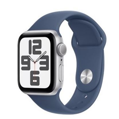 Imagen de APPLE - APPLE WATCH SE GPS 40MM SILVER ALUMINIUM CASE WITH DENIM SPORT BAN