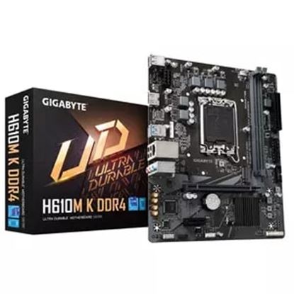 Imagen de OTROS - TARJETA MADRE GIGABYTE H610M K DDR4 MATX LGA 1700 HDMI M 2 USB 3 2