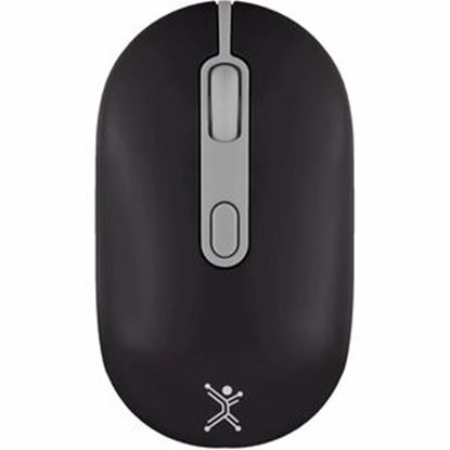 Imagen de PAQ. C/2 - PERFECT CHOICE - MOUSE RECARGABLE 2.4GHZ MAS BT CLIC SILENCIOSO COLOR NEGRO