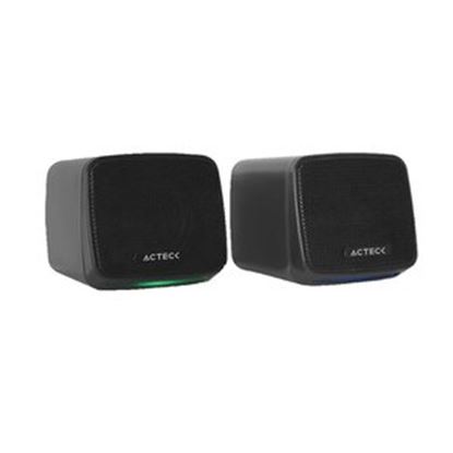 Imagen de PAQ. C/2 - ACTECK - BOCINAS 2.0 PARA ESCRITORIO ELA NT CUBE AS430