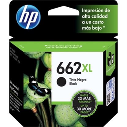 Imagen de HEWLETT PACKARD - TINTA NEGRA HP 662XL RENDIMIENTO 360PAGS.CZ105AL
