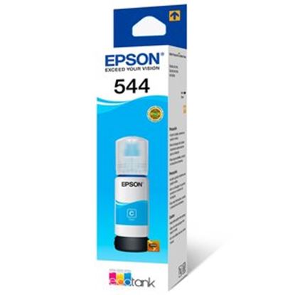 Imagen de PAQ. C/2 - EPSON - BOTELLA DE TINTA CYAN L1110 L3110 L5190 L3210 L3250