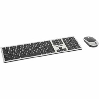 Imagen de IC - TECLADO Y MOUSE OPTICO INALAMBR 2.4G NEGRO COMBO