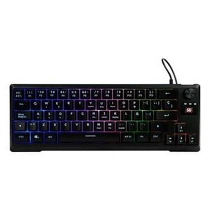 Imagen de PAQ. C/2 - VORAGO - TECLADO VORAGO START THE GAME KB-506 TKL FACTOR 65 RGB DINAMICO