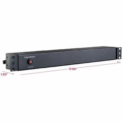 Imagen de CYBER POWER - BASIC PDU 15A 100-125V NEMA L5-15P 8 NEMA 5-15R 1U