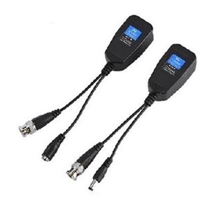 Imagen de PAQ. C/2 - DATA COMPONENTS - TRANSCEPTOR BALUN DE VIDEO CON ALIMENTACIN 8MP HDCVI/TVI/AHD