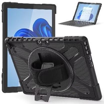 Imagen de DATA COMPONENTS - FUNDA DE USO RUDO Y GIRO 360 PARA SURFACE PRO 9/10