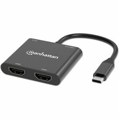 Imagen de IC - ADAPTADOR DE USB-C PD A MONITOR DUAL-HDMI PARA LAPTOP Y TABLET