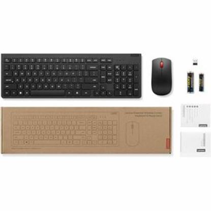 Imagen de LENOVO - LENOVO ESSENTIAL COMBO TECLADO Y MOUSE INALAMBRICOS GEN 2 W3Y