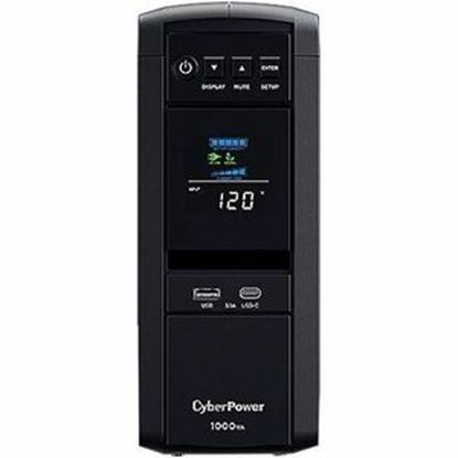Imagen de CYBER POWER - 1000VA / 600W ONDA SENOIDAL COMPATIBLE CON FUENTES PFC ACTIVA