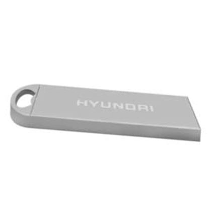 Imagen de PAQ. C/5 - SEAGATE - MEMORIA USB HYUNDAI 16GB PLATA BRAVO 2.0 METALICA