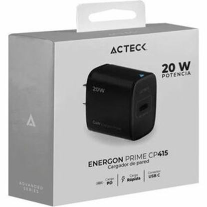 Imagen de PAQ. C/2 - OTROS - CARGADOR ACTECK DE PARED ENERGO PRIME CP415 / TECNOLOGA GAN CARG