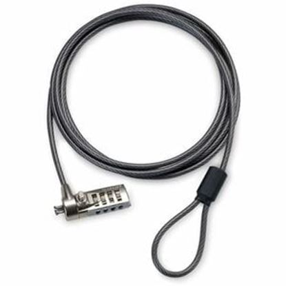 Imagen de TARGUS - DEFCON T-LOCK RESETTABLE COMBO CABLE LOCK