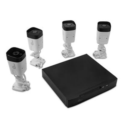 Imagen de QIAN - QIAN KIT DE VIDEOVIGILANCIA N08 SCO DURO 1TB IP BULLET 5 MP 30M IR