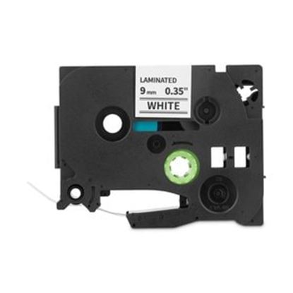 Imagen de QIAN - QIAN CINTA DE ETIQUETAS LAMINAD N (PAQUETE DE 6) (NEGRO SOBRE BLAN