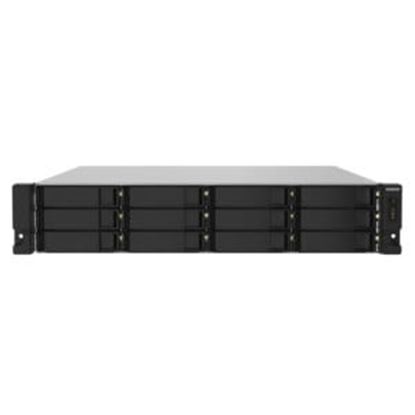Imagen de QNAP - NAS QNAP RACK 12 SLOTS 2PSU 4 GB RAM EXP+512MB FLASH PROC ARM C